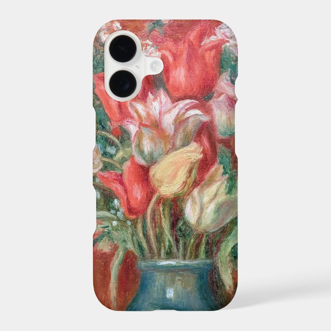 Pierre-Auguste Renoir - Tulip Bouquet Case-Mate iPhone Case (Back)