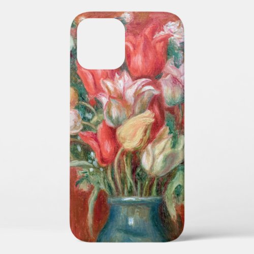Pierre_Auguste Renoir _ Tulip Bouquet iPhone 12 Case