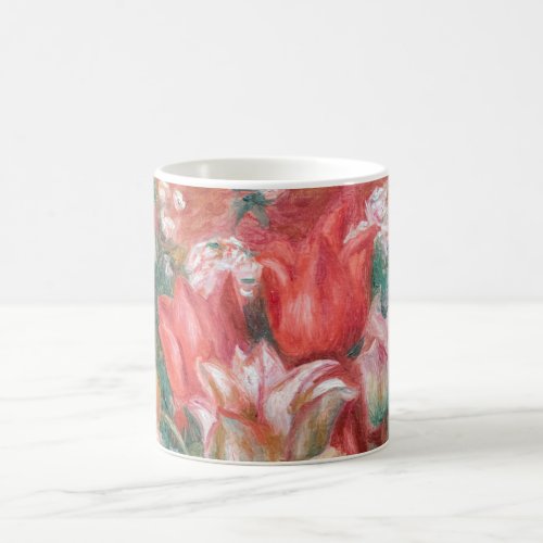 Pierre_Auguste Renoir _ Tulip Bouquet Coffee Mug