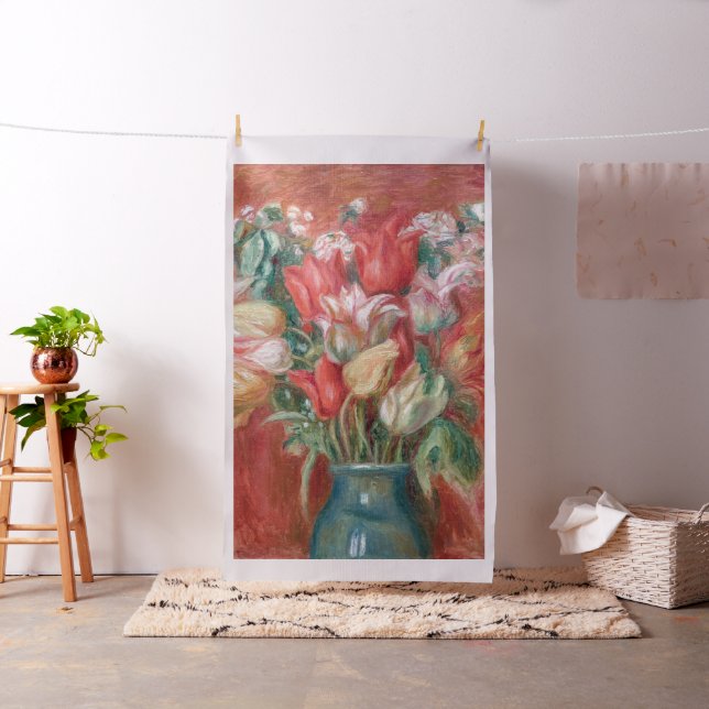 Pierre-Auguste Renoir - Tulip Bouquet Fabric (In Situ)