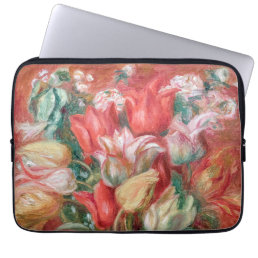 Pierre-Auguste Renoir - Tulip Bouquet Laptop Sleeve