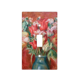 Pierre-Auguste Renoir - Tulip Bouquet Light Switch Cover