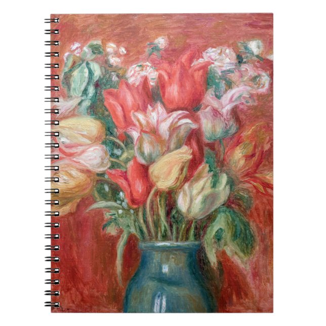 Pierre-Auguste Renoir - Tulip Bouquet Notebook (Front)