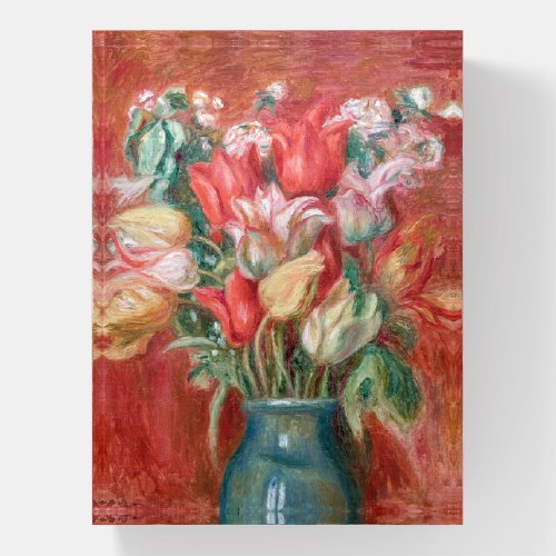 Pierre_Auguste Renoir _ Tulip Bouquet Paperweight