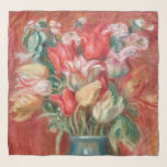 Pierre-Auguste Renoir - Tulip Bouquet Scarf<br><div class="desc">Tulip Bouquet / Bouquet de tulipes - Pierre-Auguste Renoir,  1905-10</div>