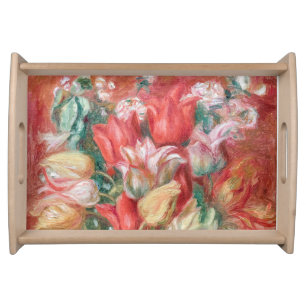 Pierre-Auguste Renoir - Tulip Bouquet Serving Tray