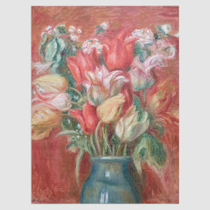 Pierre-Auguste Renoir - Tulip Bouquet Tissue Paper