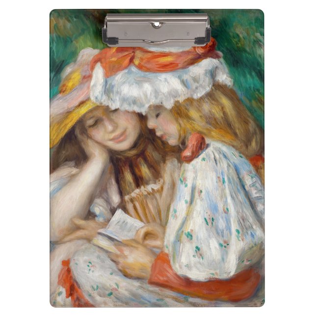 Pierre-Auguste Renoir - Two Girls Reading Clipboard (Front)