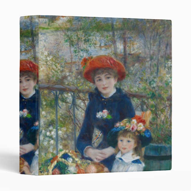Pierre-Auguste Renoir - Two Sisters Binder (Front/Spine)