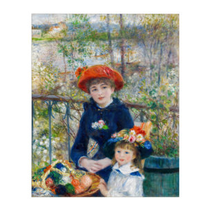 Pierre-Auguste Renoir - Two sisters on the Terrace Acrylic Print
