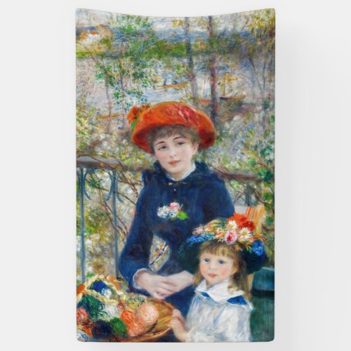 Pierre_Auguste Renoir  Two sisters on the Terrace Banner