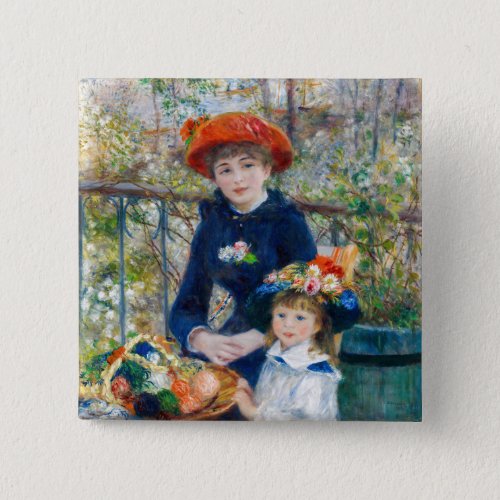 Pierre_Auguste Renoir _ Two sisters on the Terrace Button