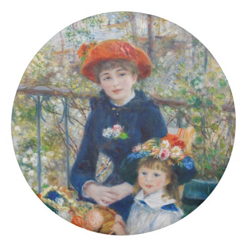 Pierre_Auguste Renoir _ Two sisters on the Terrace Eraser