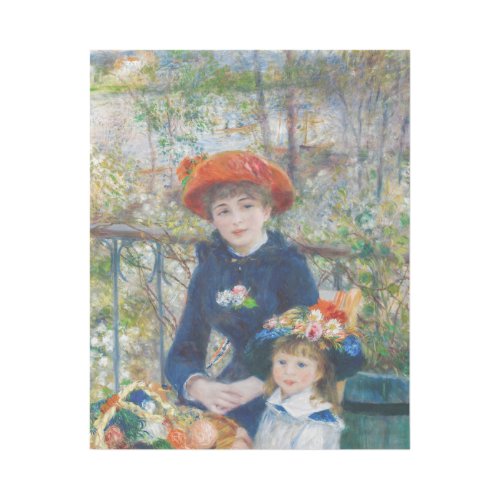 Pierre_Auguste Renoir _ Two sisters on the Terrace Gallery Wrap