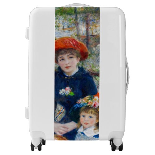 Pierre_Auguste Renoir _ Two sisters on the Terrace Luggage