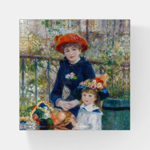 Pierre-Auguste Renoir - Two sisters on the Terrace Paperweight