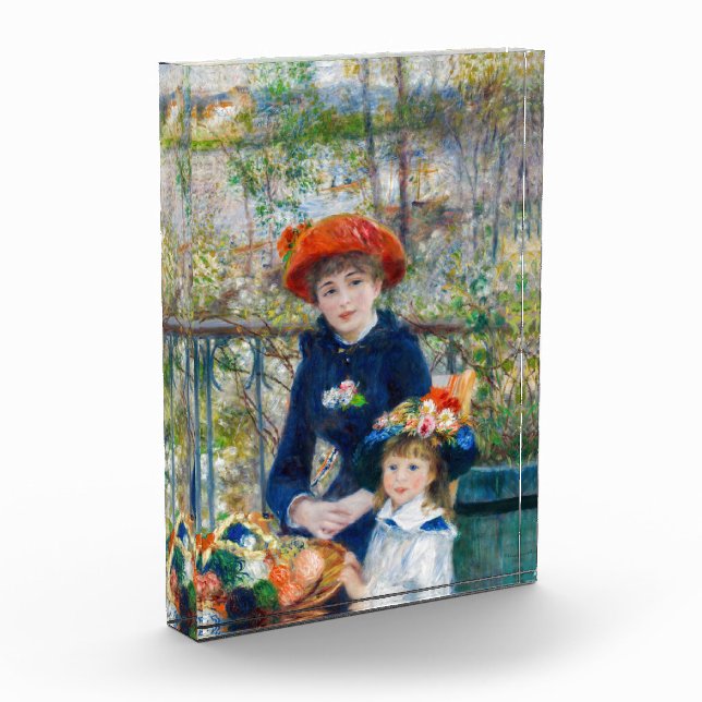Pierre-Auguste Renoir - Two sisters on the Terrace Photo Block (Left)