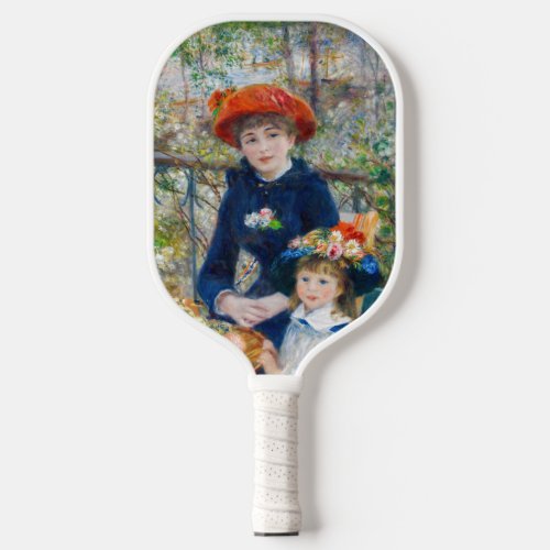 Pierre_Auguste Renoir _ Two sisters on the Terrace Pickleball Paddle