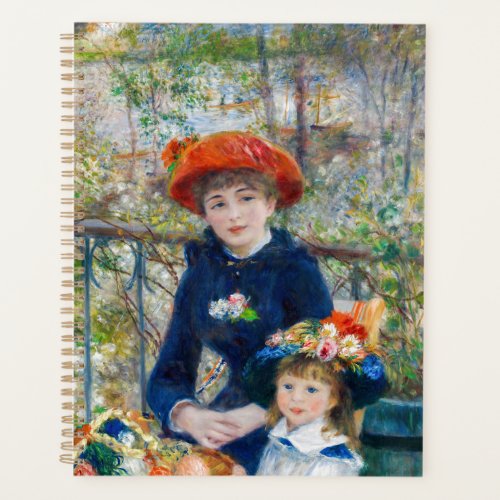 Pierre_Auguste Renoir _ Two sisters on the Terrace Planner
