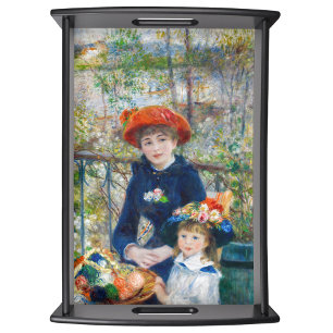 Pierre-Auguste Renoir - Two sisters on the Terrace Serving Tray
