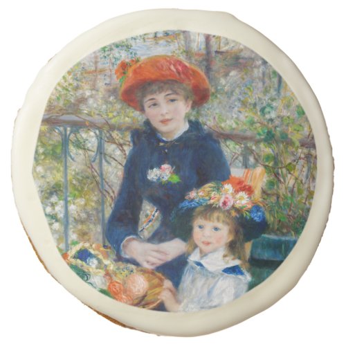 Pierre_Auguste Renoir _ Two sisters on the Terrace Sugar Cookie