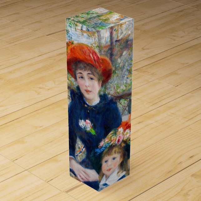 Pierre-Auguste Renoir - Two sisters on the Terrace Wine Box (Front)