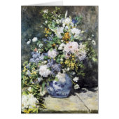 Pierre-Auguste Renoir Vase of flowers (Front)