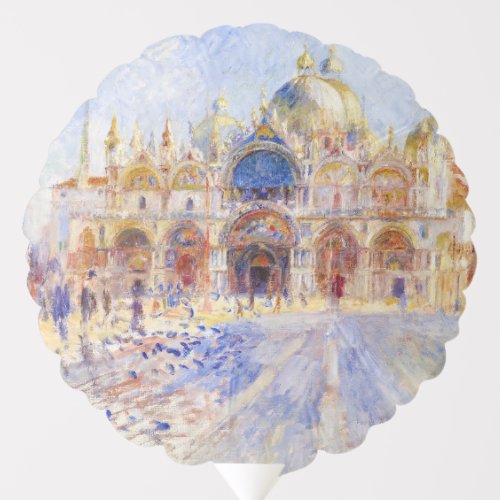 Pierre_Auguste Renoir _ Venice Piazza San Marco Balloon