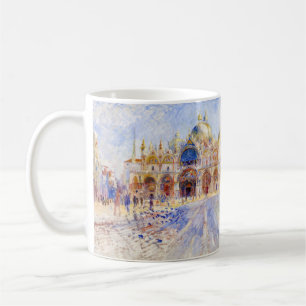 Pierre-Auguste Renoir - Venice, Piazza San Marco Coffee Mug