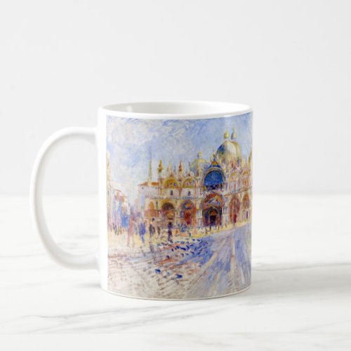 Pierre_Auguste Renoir _ Venice Piazza San Marco Coffee Mug