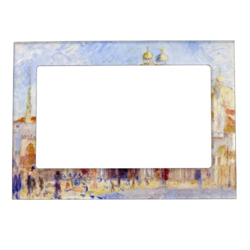 Pierre_Auguste Renoir _ Venice Piazza San Marco Magnetic Frame