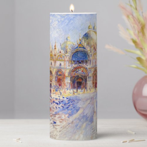 Pierre_Auguste Renoir _ Venice Piazza San Marco Pillar Candle