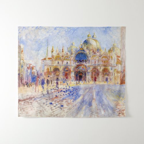 Pierre_Auguste Renoir _ Venice Piazza San Marco Tapestry