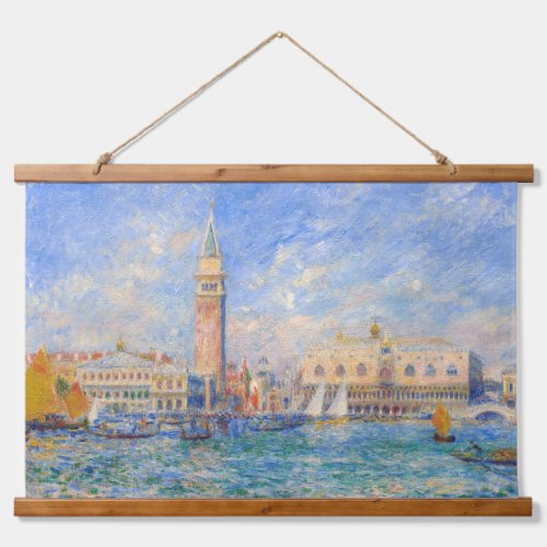 Pierre_Auguste Renoir _ Venice the Doges Palace Hanging Tapestry
