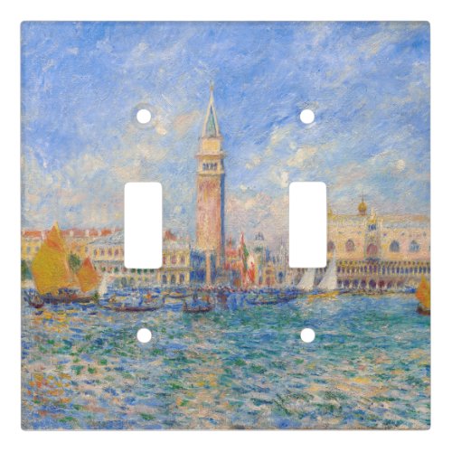 Pierre_Auguste Renoir _ Venice the Doges Palace Light Switch Cover