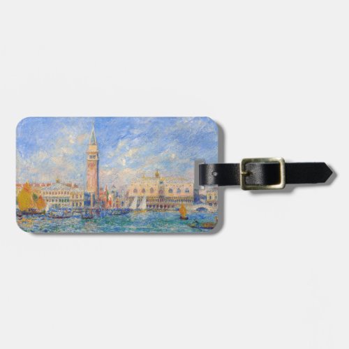 Pierre_Auguste Renoir _ Venice the Doges Palace Luggage Tag