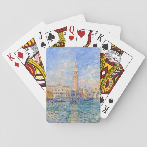 Pierre_Auguste Renoir _ Venice the Doges Palace Playing Cards