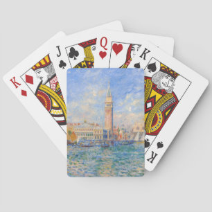 Pierre-Auguste Renoir - Venice, the Doge's Palace Poker Cards