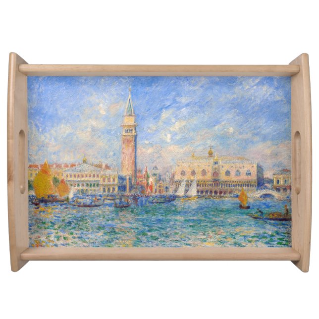 Pierre-Auguste Renoir - Venice, the Doge's Palace Serving Tray (Front)