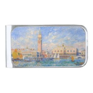 Pierre-Auguste Renoir - Venice, the Doge's Palace Silver Finish Money Clip