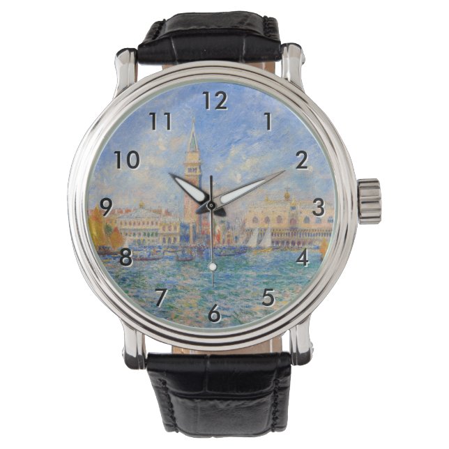 Pierre-Auguste Renoir - Venice, the Doge's Palace Watch (Front)