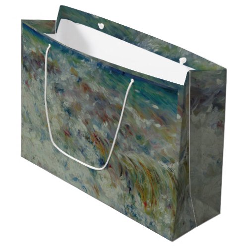 Pierre Auguste Renoir Vintage The Wave Large Gift Bag