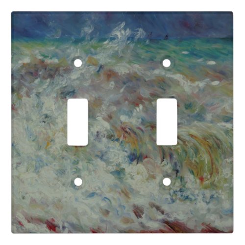 Pierre Auguste Renoir Vintage The Wave Light Switch Cover