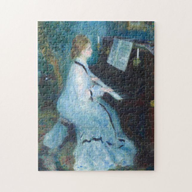 Pierre-Auguste Renoir, Woman at the Piano  Jigsaw Puzzle (Vertical)