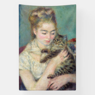 Pierre-Auguste Renoir - Woman with a Cat Banner