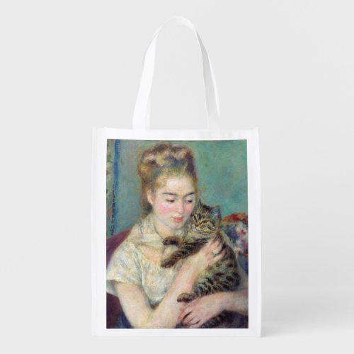 Pierre_Auguste Renoir _ Woman with a Cat Grocery Bag