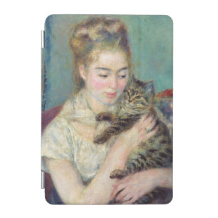 Pierre-Auguste Renoir - Woman with a Cat iPad Mini Cover