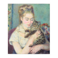 Pierre-Auguste Renoir - Woman with a Cat