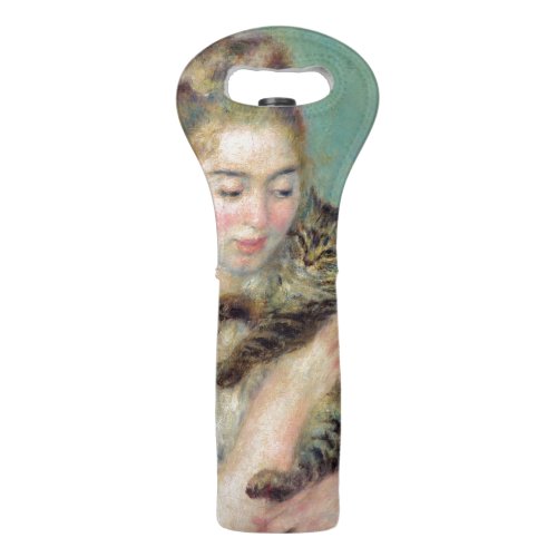 Pierre_Auguste Renoir _ Woman with a Cat Wine Bag