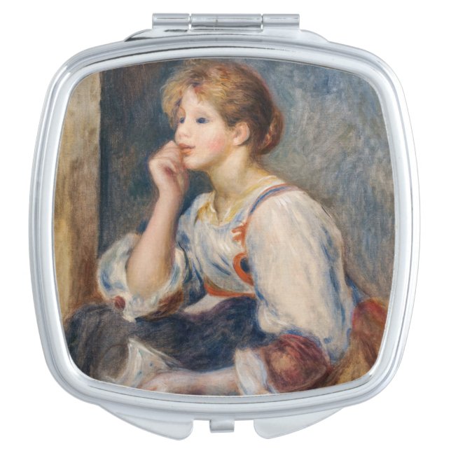 Pierre-Auguste Renoir - Woman with a Letter Compact Mirror (Front)